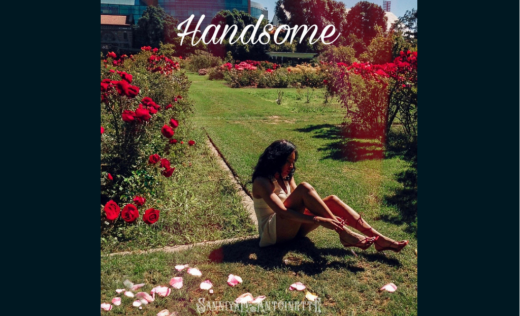 The cover art for Sanniyah Antoinette's "Handsome"